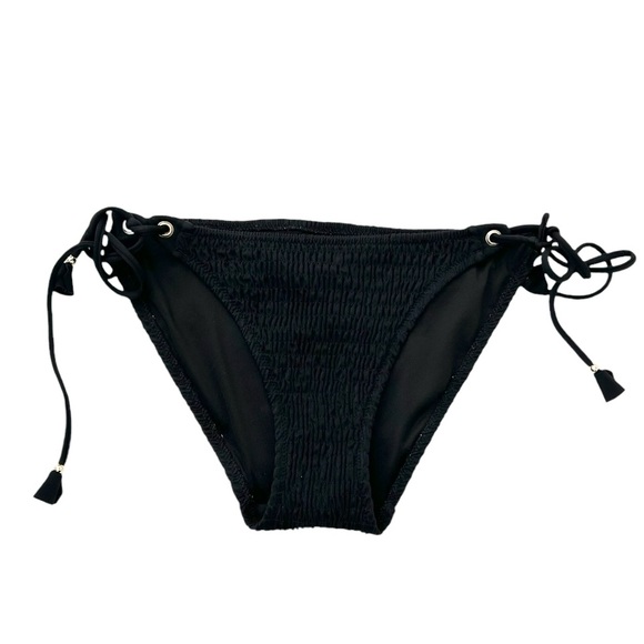 Victoria's Secret Side Tie Bikini Bottoms Swim Shirred
Gold Bead Tassels Beach - Picture 1 of 7